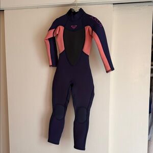 Roxy Purple and Pink toddler girls Full-Body Wetsuit